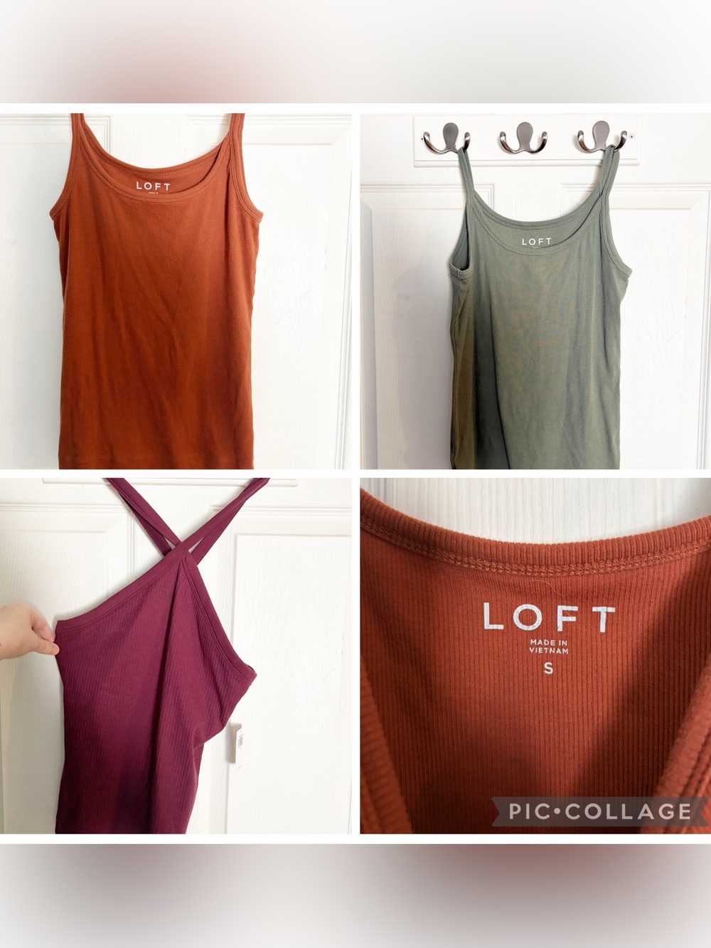 Bundle of Loft Tank Tops size Small